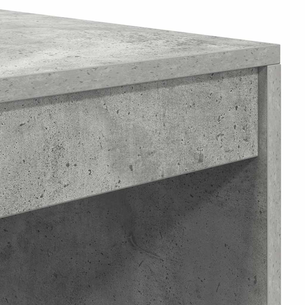Birou Gri beton 90 x 50 x 76 cm Lemn compozit GartenMobel Dekor