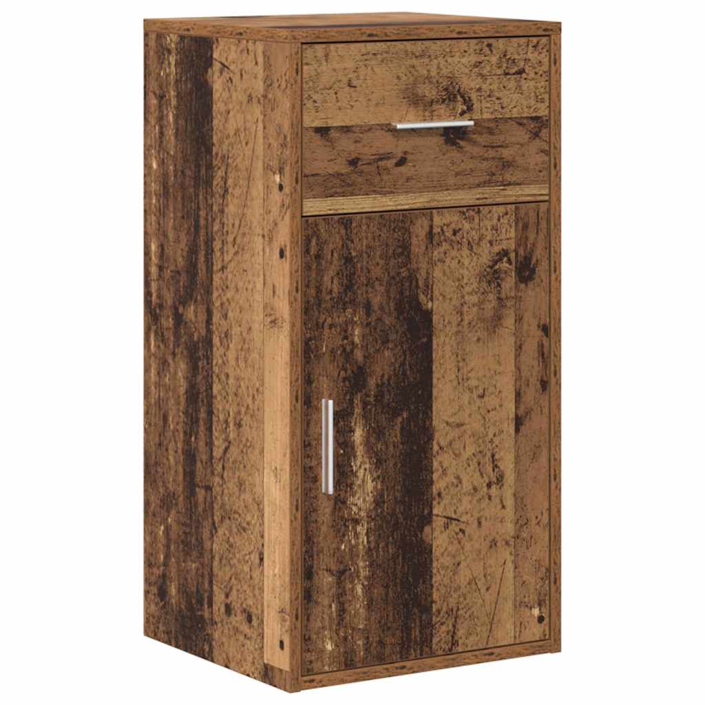 Bufet cu sertar Lemn vechi 38 x 34.5 x 75 cm Lemn compozit GartenMobel Dekor