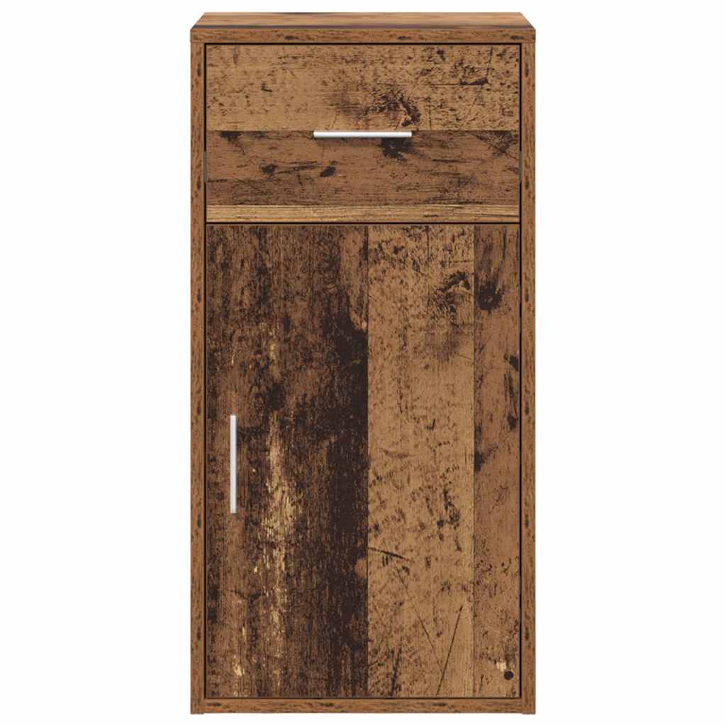 Bufet cu sertar Lemn vechi 38 x 34.5 x 75 cm Lemn compozit GartenMobel Dekor