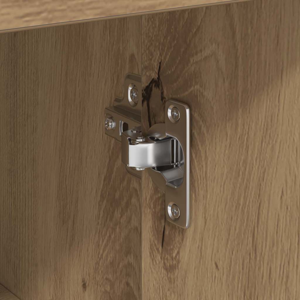 Bufet stejar artizanal 38 x 34.5 x 75 cm Lemn compozit GartenMobel Dekor