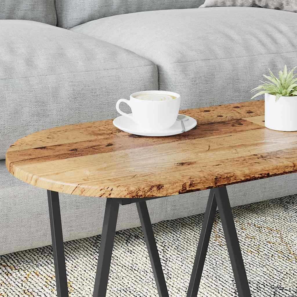 Masă de Cafea Lemn vechi 80 x 40 x 40.5 cm GartenMobel Dekor