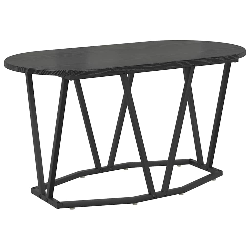 Masă de Cafea Stejar Negru 80 x 40 x 40.5 cm GartenMobel Dekor