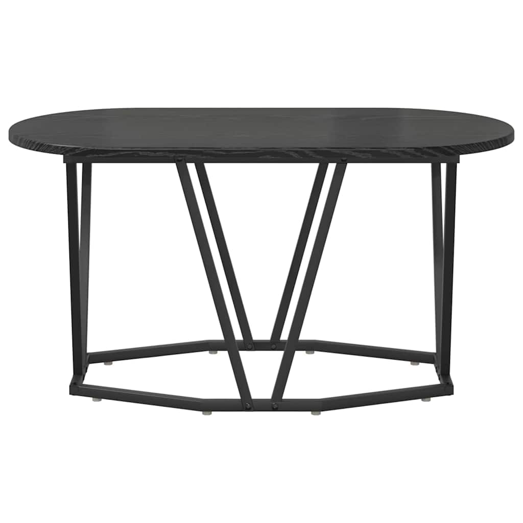 Masă de Cafea Stejar Negru 80 x 40 x 40.5 cm GartenMobel Dekor