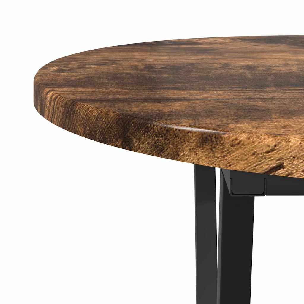 Masă de Cafea Stejar fumuriu 80 x 40 x 40.5 cm GartenMobel Dekor