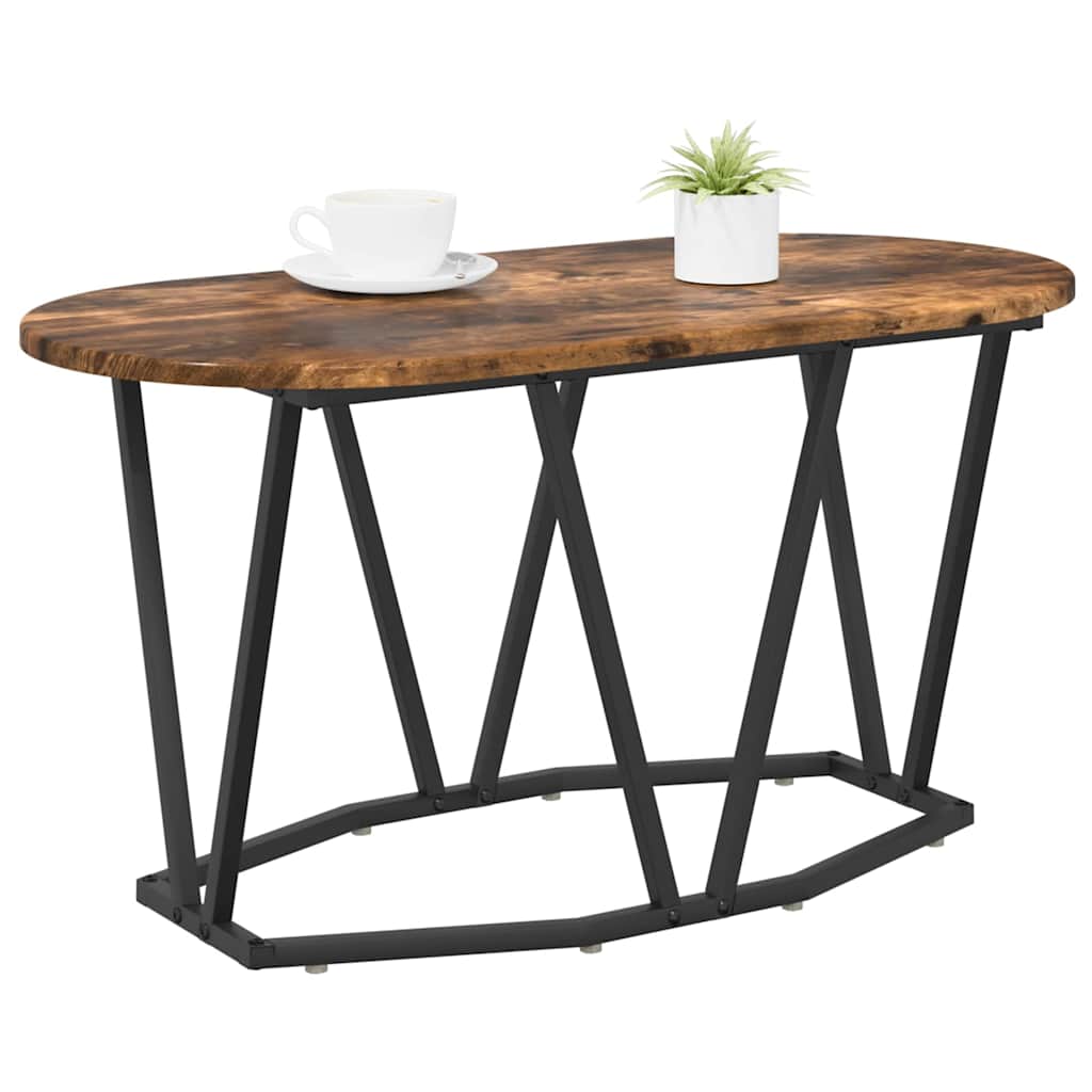 Masă de Cafea Stejar fumuriu 80 x 40 x 40.5 cm GartenMobel Dekor