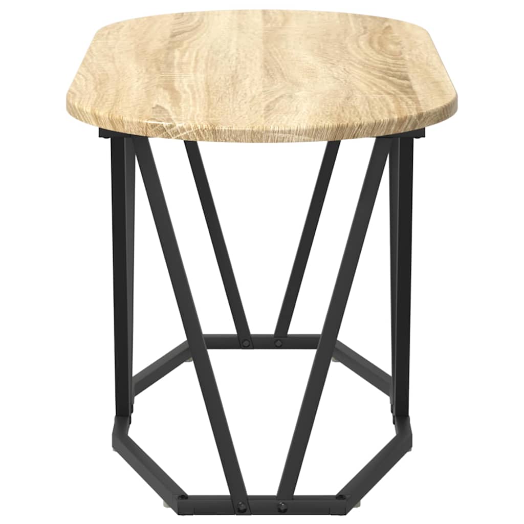 Masă de Cafea Stejar sonoma 80 x 40 x 40.5 cm GartenMobel Dekor