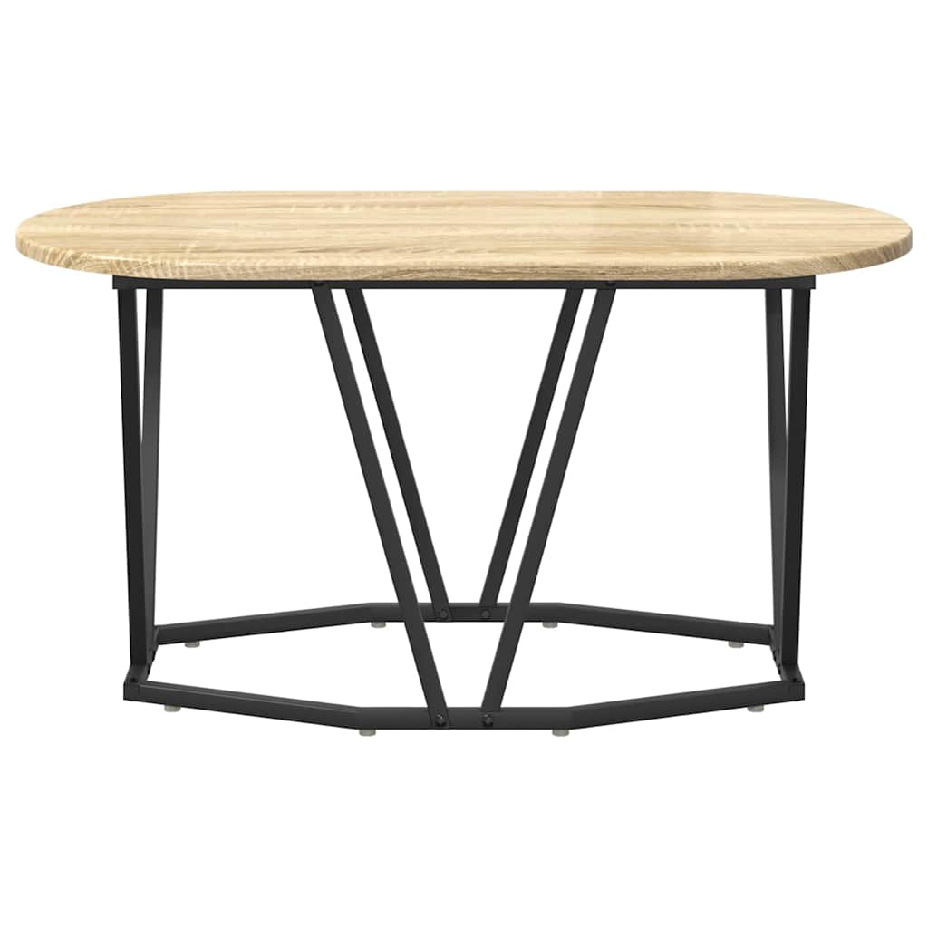 Masă de Cafea Stejar sonoma 80 x 40 x 40.5 cm GartenMobel Dekor
