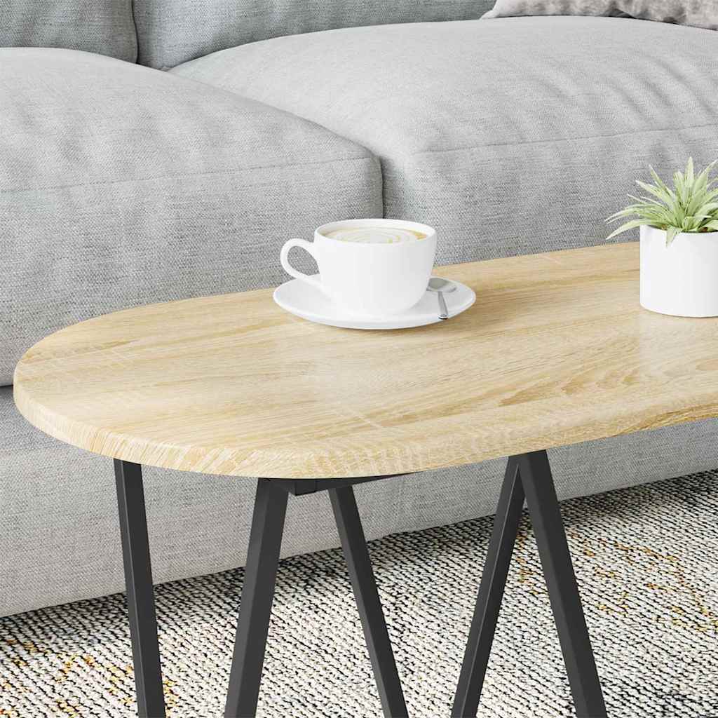 Masă de Cafea Stejar sonoma 80 x 40 x 40.5 cm GartenMobel Dekor