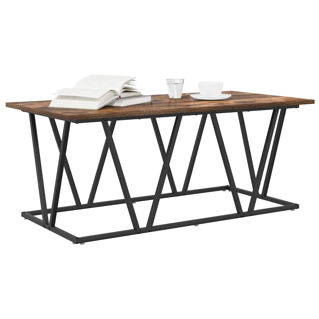 Masă de cafea Stejar afumat 100 x 50 x 40 cm GartenMobel Dekor
