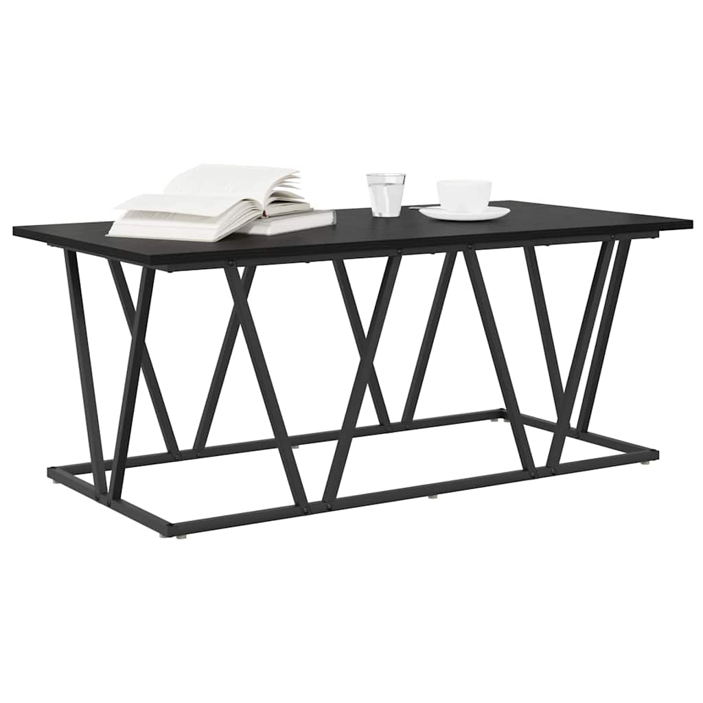 Masă de cafea Stejar negru 100 x 50 x 40 cm GartenMobel Dekor
