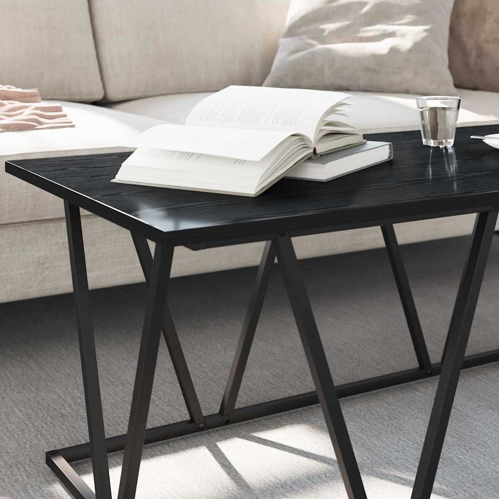 Masă de cafea Stejar negru 100 x 50 x 40 cm GartenMobel Dekor