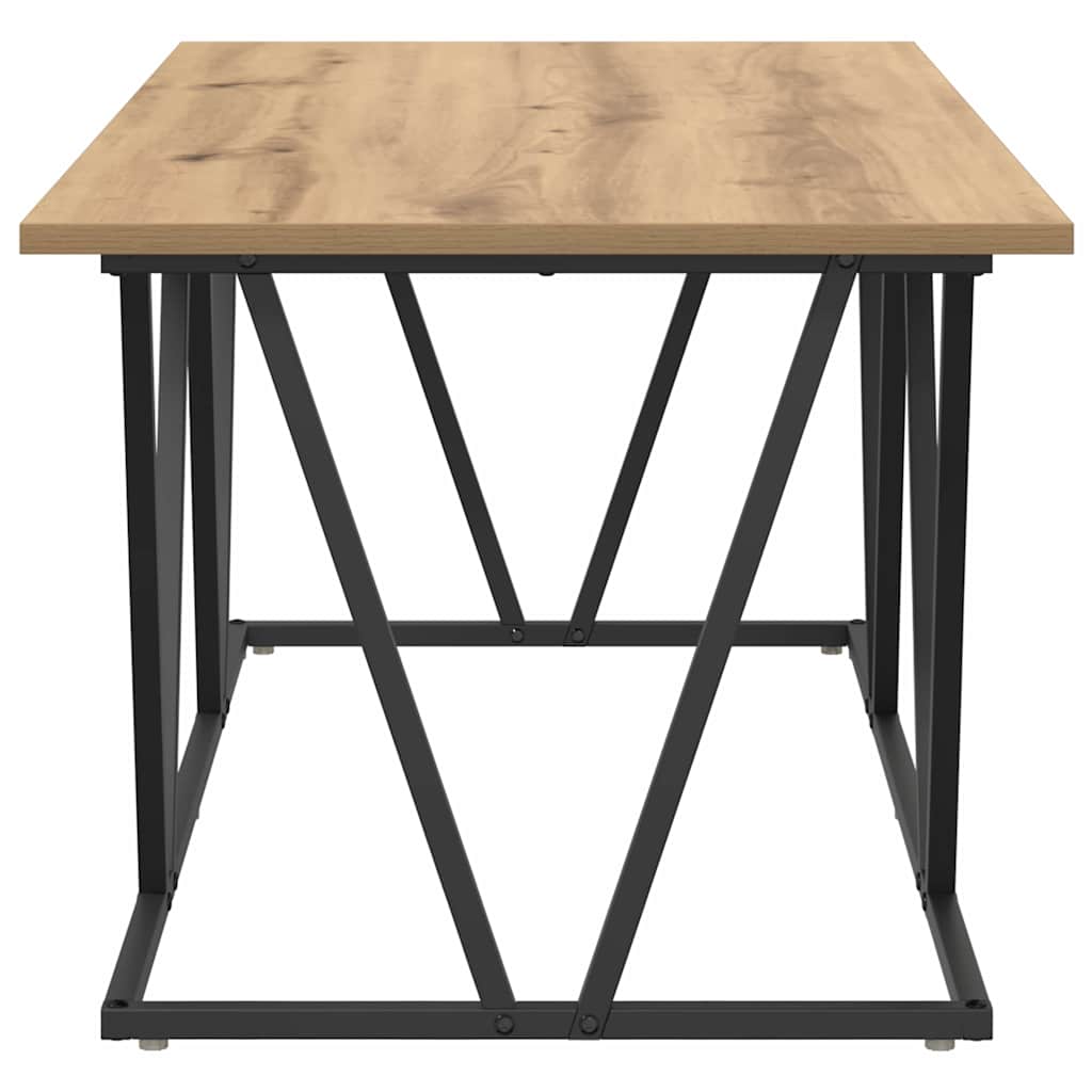 Masă de cafea stejar artizanal 100 x 50 x 40 cm GartenMobel Dekor