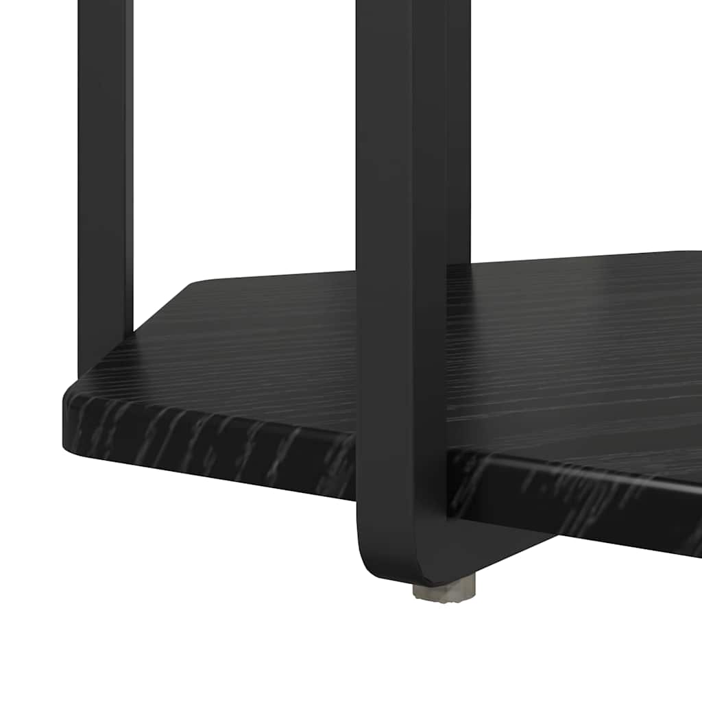 Set măsuțe laterale 2 pcs Stejar negru 50 x 50 x 50.5 cm GartenMobel Dekor