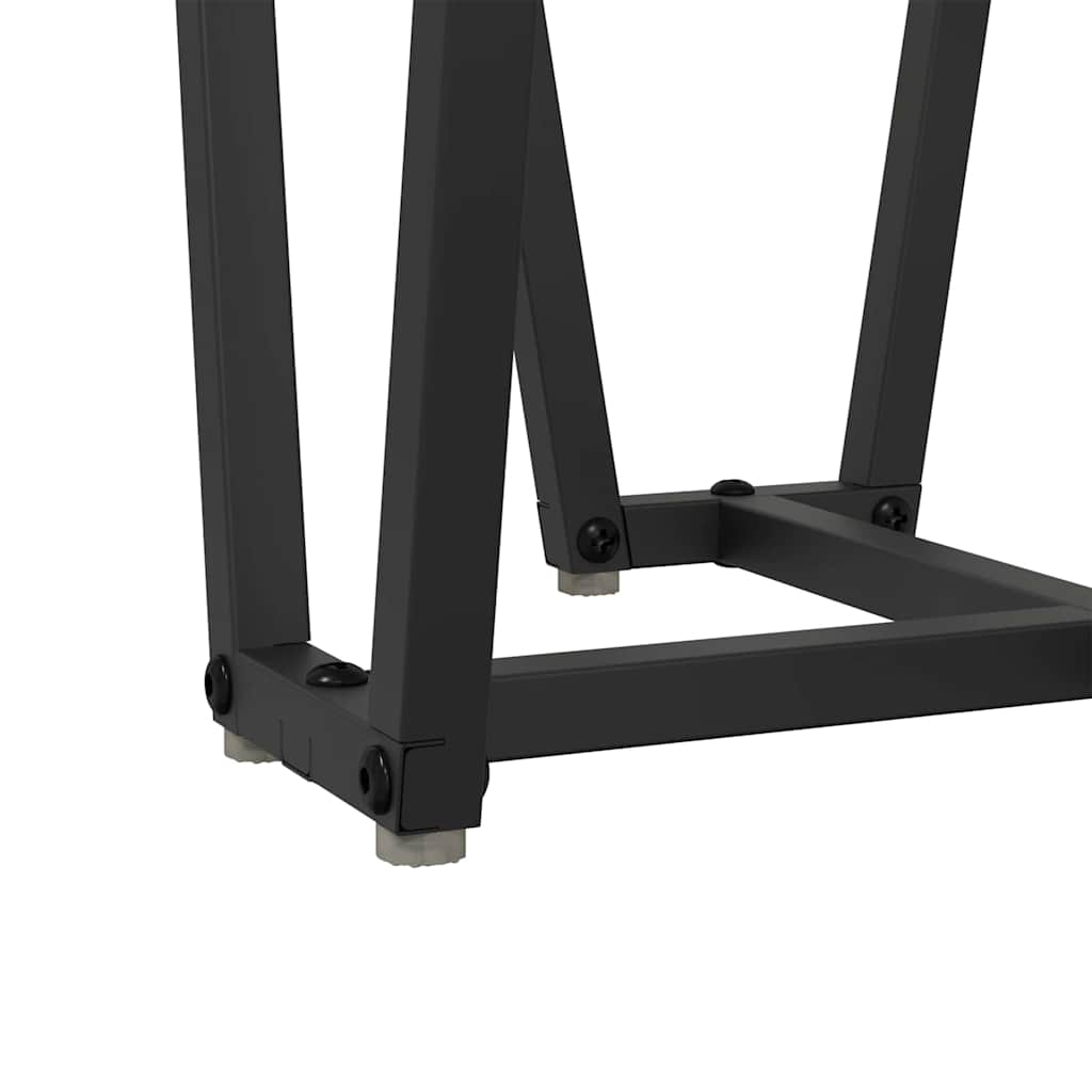 Set măsuțe laterale 2 pcs Stejar negru 50 x 50 x 50.5 cm GartenMobel Dekor