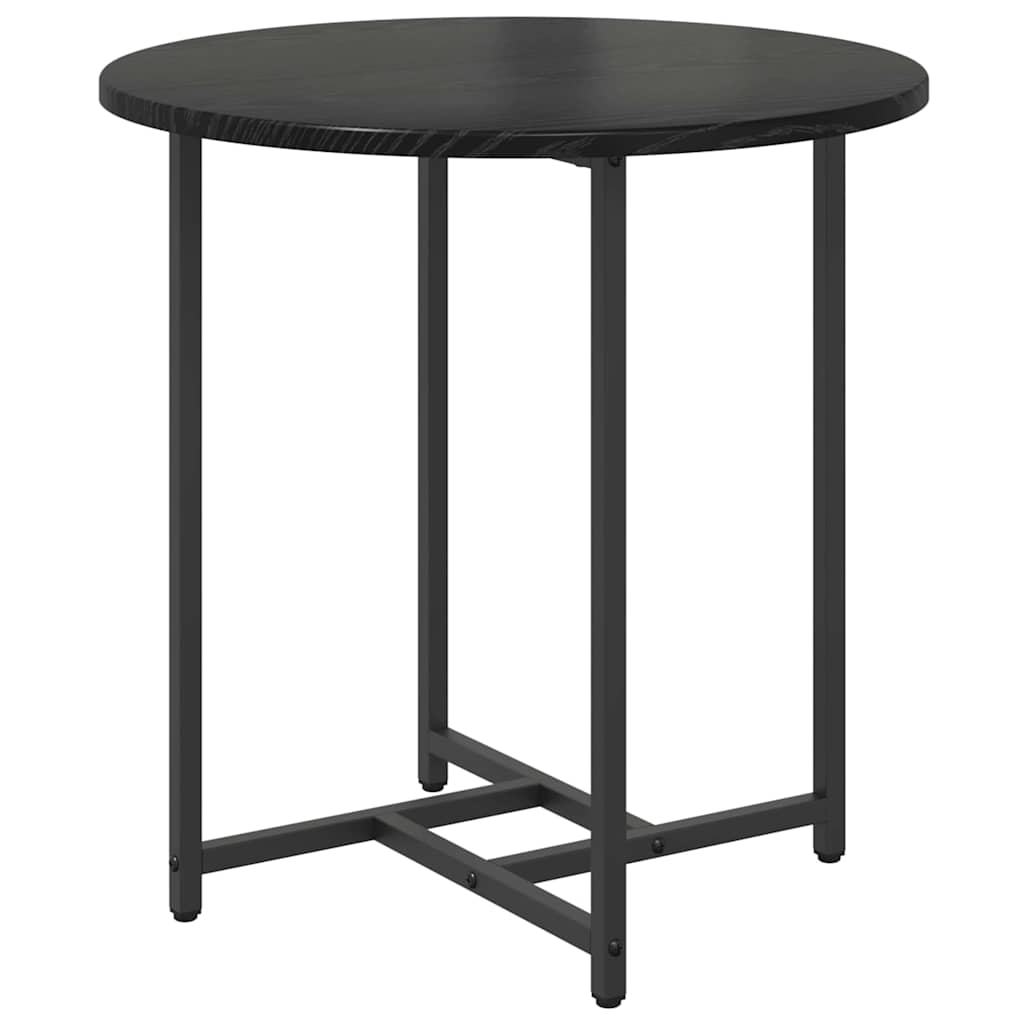 Set măsuțe laterale 2 pcs Stejar negru 50 x 50 x 50 cm GartenMobel Dekor