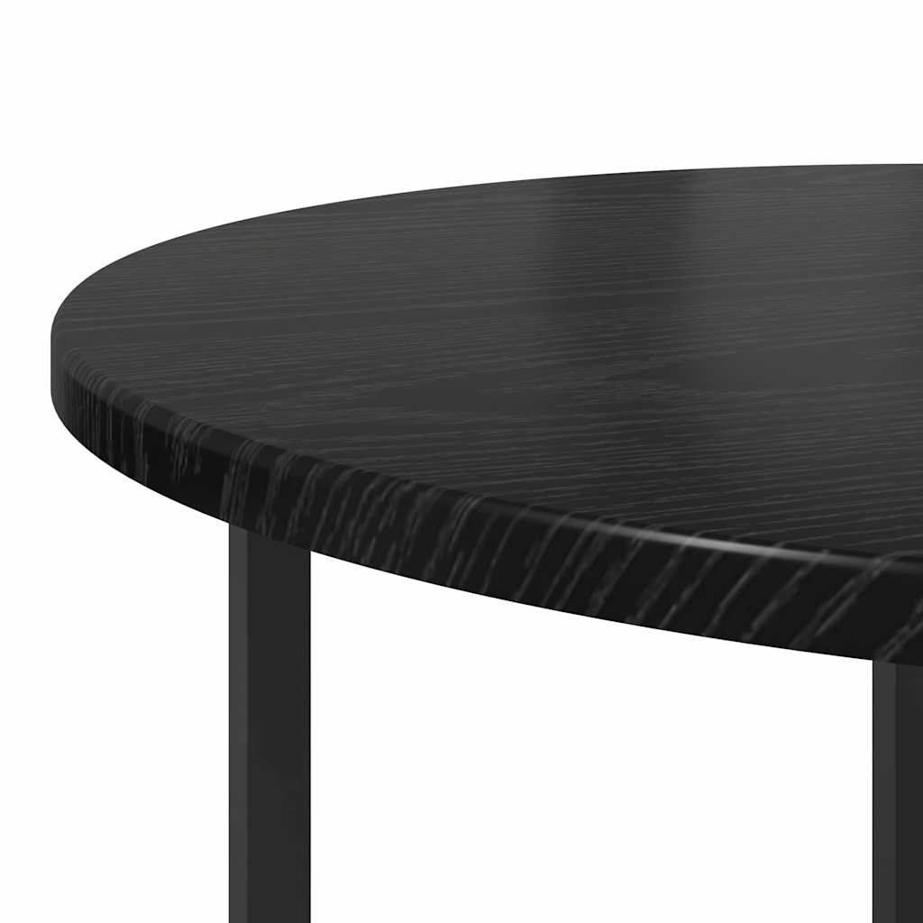 Set măsuțe laterale 2 pcs Stejar negru 50 x 50 x 50 cm GartenMobel Dekor