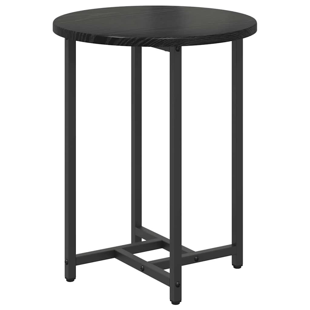 Set măsuțe laterale 2 pcs Stejar negru 50 x 50 x 50 cm GartenMobel Dekor