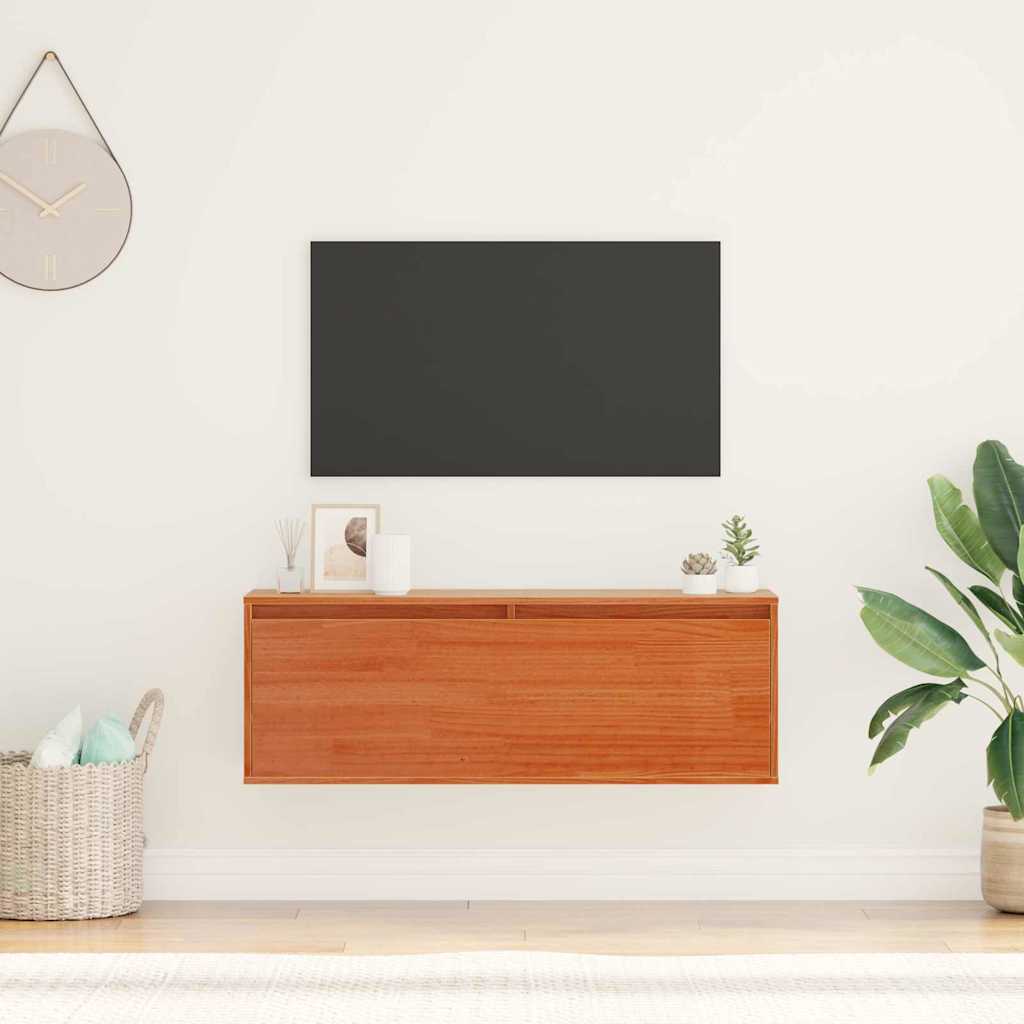 Dulap de perete Maro ceruit 100 x 30 x 35 cm Lemn masiv de pin GartenMobel Dekor