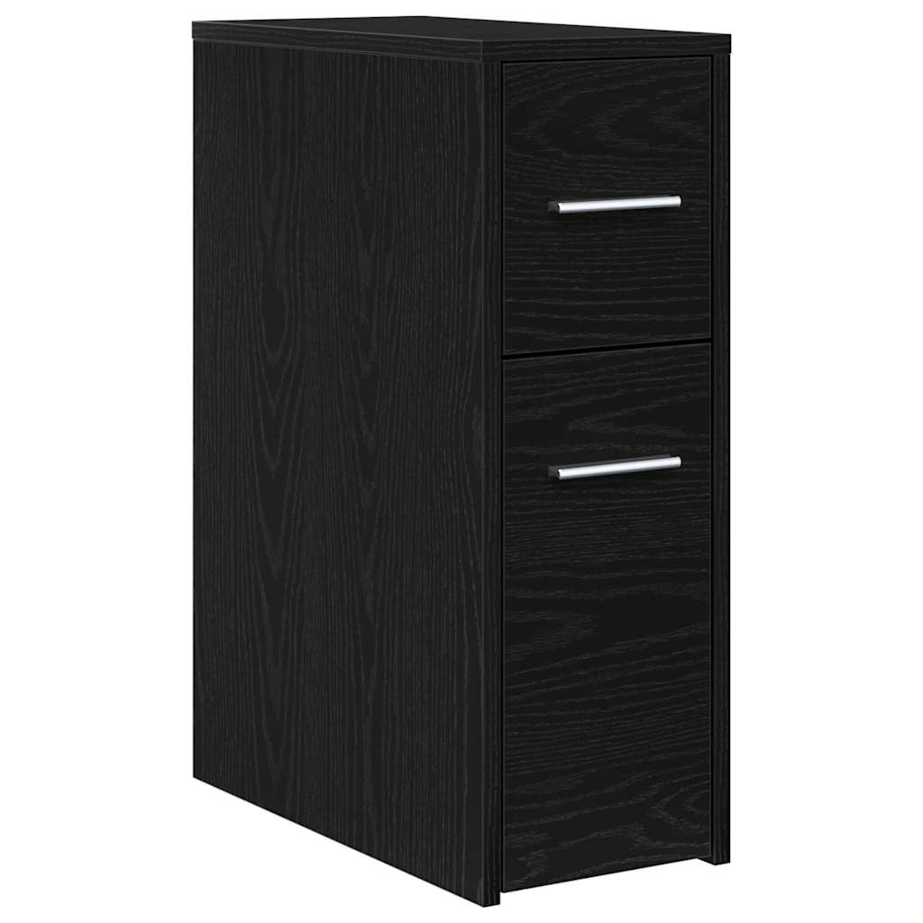 Dulap de baie subțire Stejar negru 22 x 44 x 61.5 cm GartenMobel Dekor