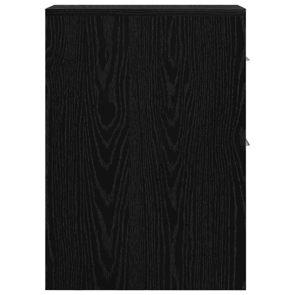 Dulap de baie subțire Stejar negru 22 x 44 x 61.5 cm GartenMobel Dekor