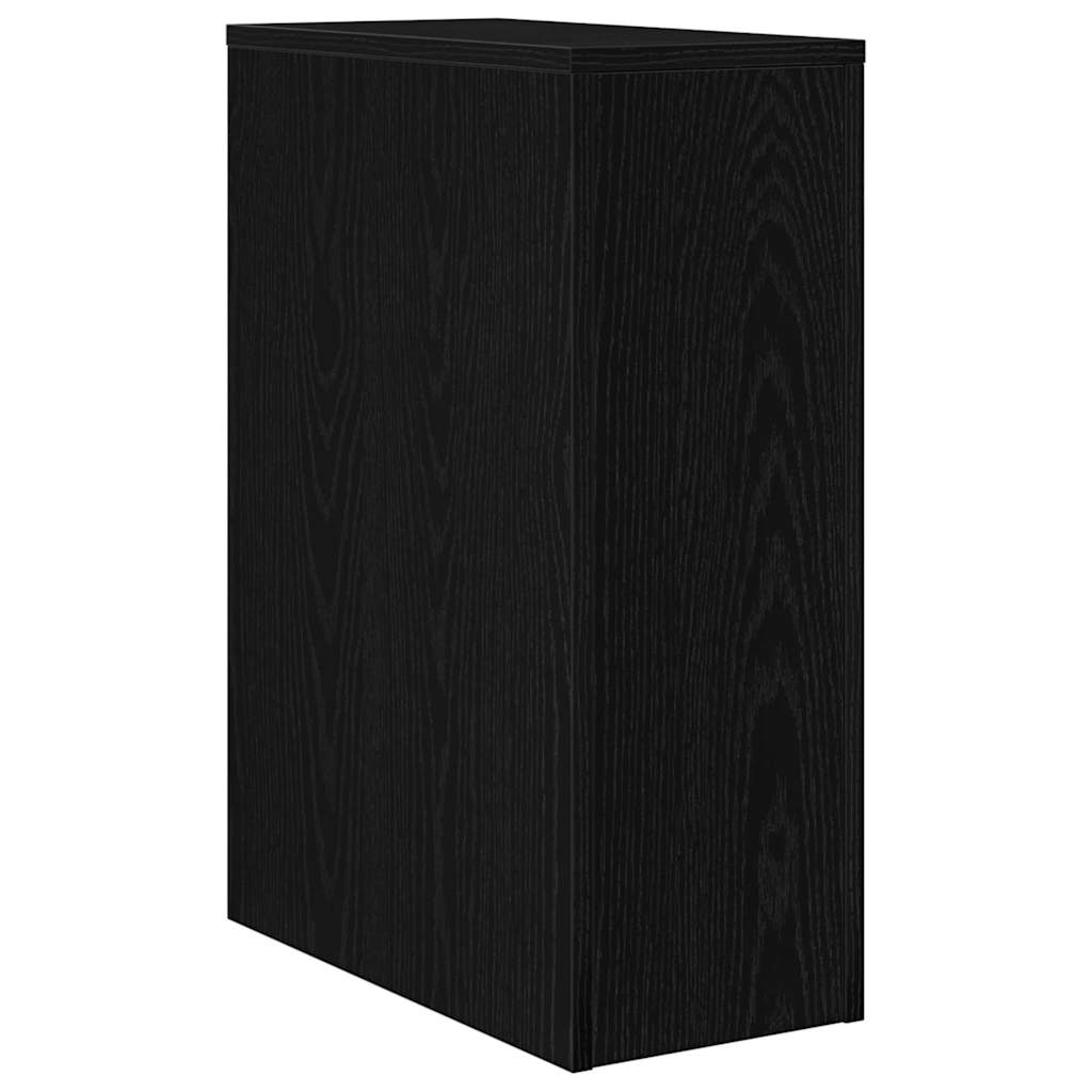 Dulap de baie subțire Stejar negru 22 x 44 x 61.5 cm GartenMobel Dekor