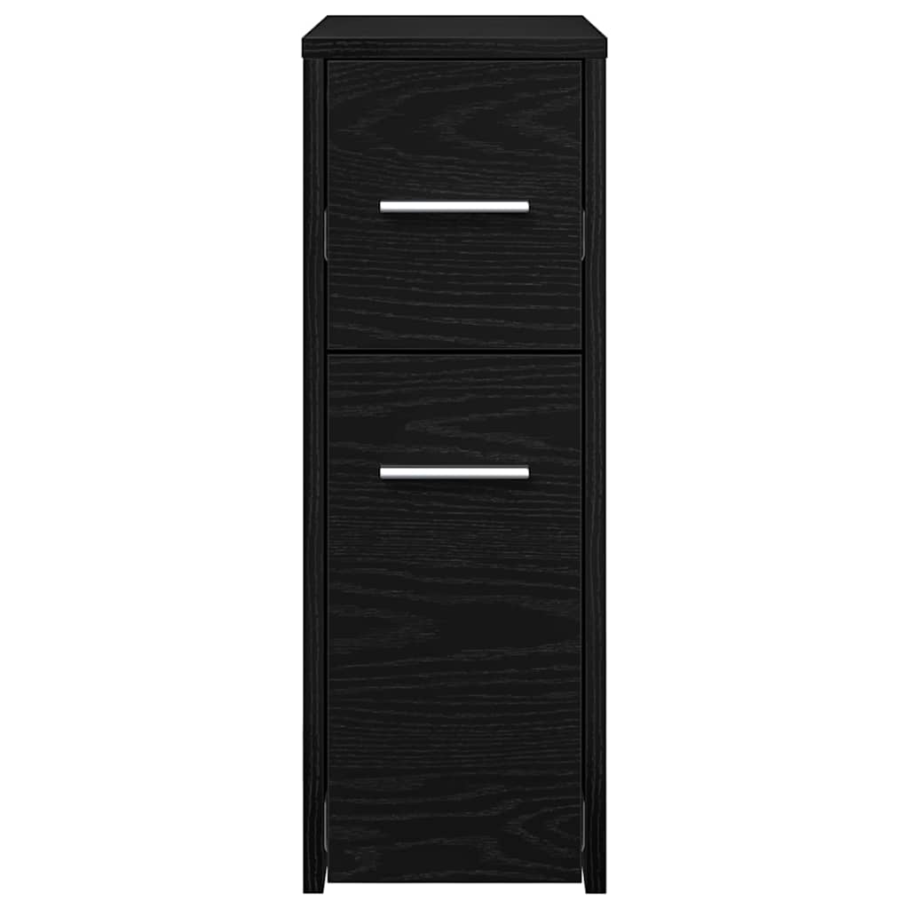 Dulap de baie subțire Stejar negru 22 x 44 x 61.5 cm GartenMobel Dekor