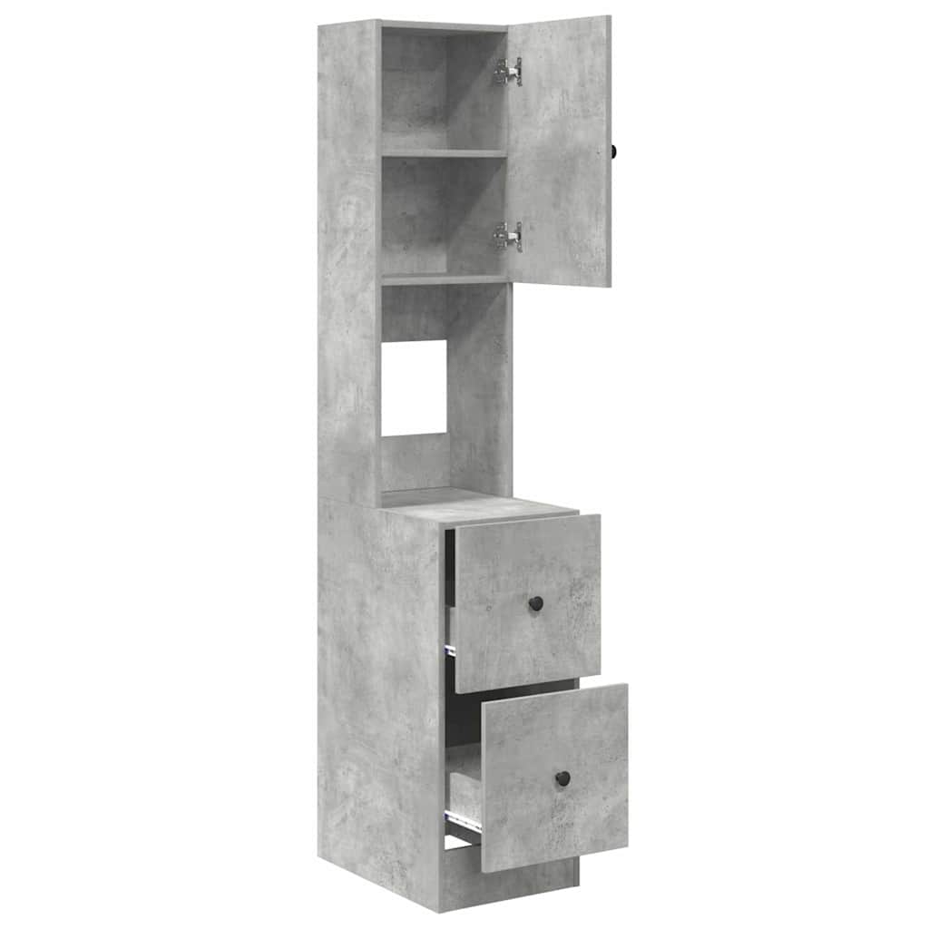 Dulap de bucătărie cu sertar Gri 35 x 50 x 180 cm Lemn compozit GartenMobel Dekor