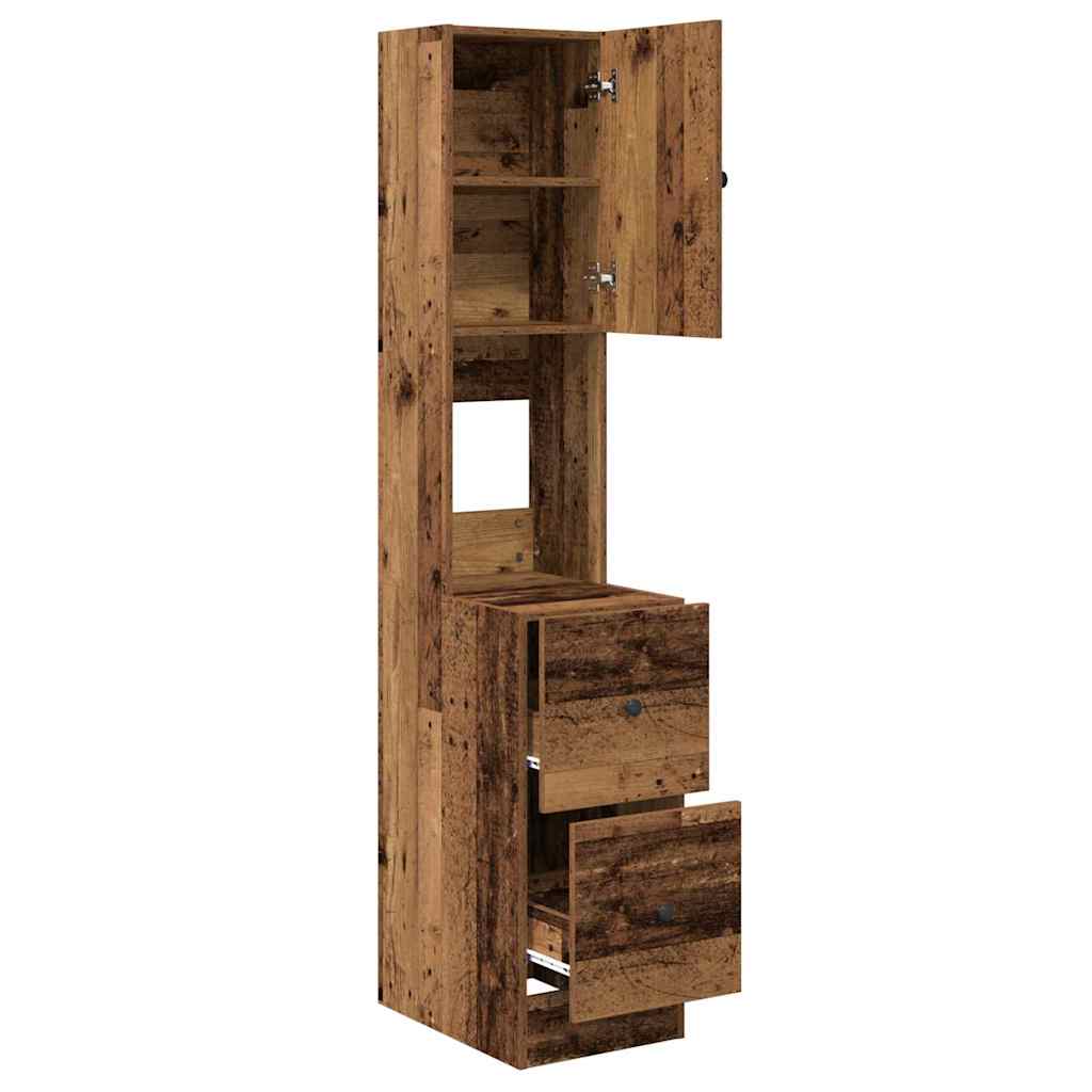 Dulap de bucătărie cu sertar cu raft Lemn vechi Lemn compozit GartenMobel Dekor