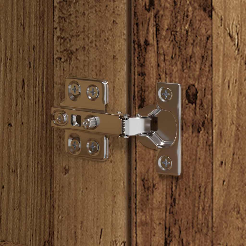 Dulap de bucătărie cu sertar cu raft Lemn vechi Lemn compozit GartenMobel Dekor