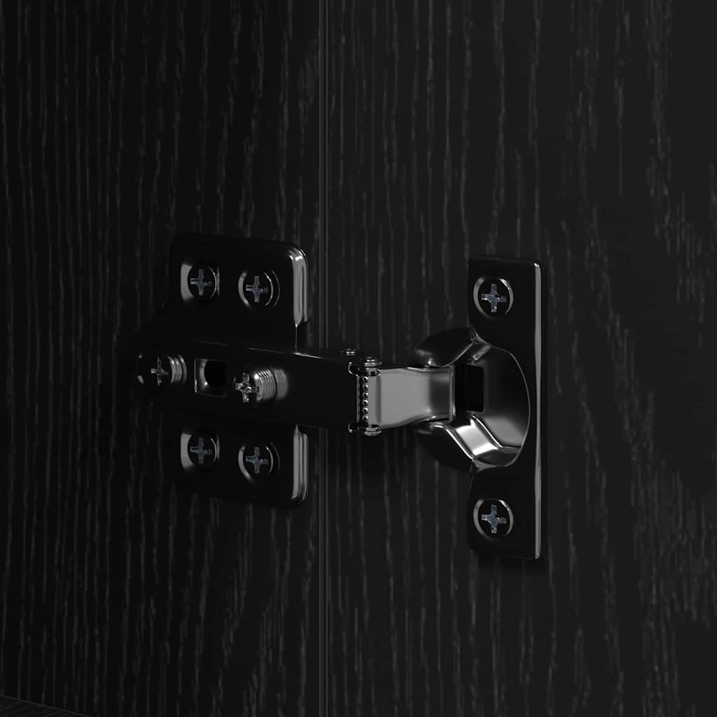 Dulap de bucătărie cu sertar cu raft Stejar negru Lemn compozit GartenMobel Dekor