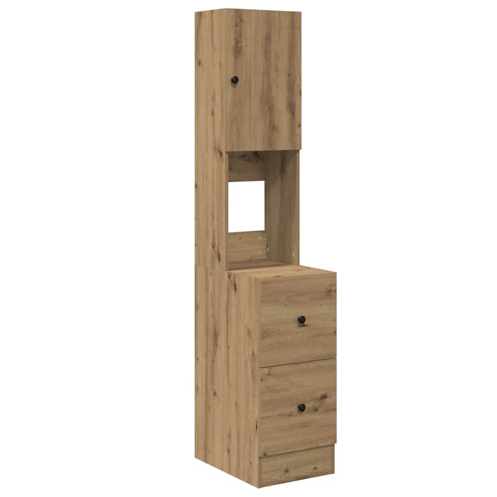 Dulap de bucătărie cu sertar stejar artizanal Lemn compozit GartenMobel Dekor