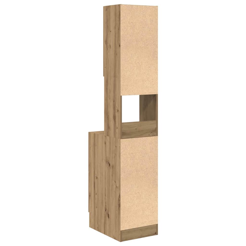 Dulap de bucătărie cu sertar stejar artizanal Lemn compozit GartenMobel Dekor