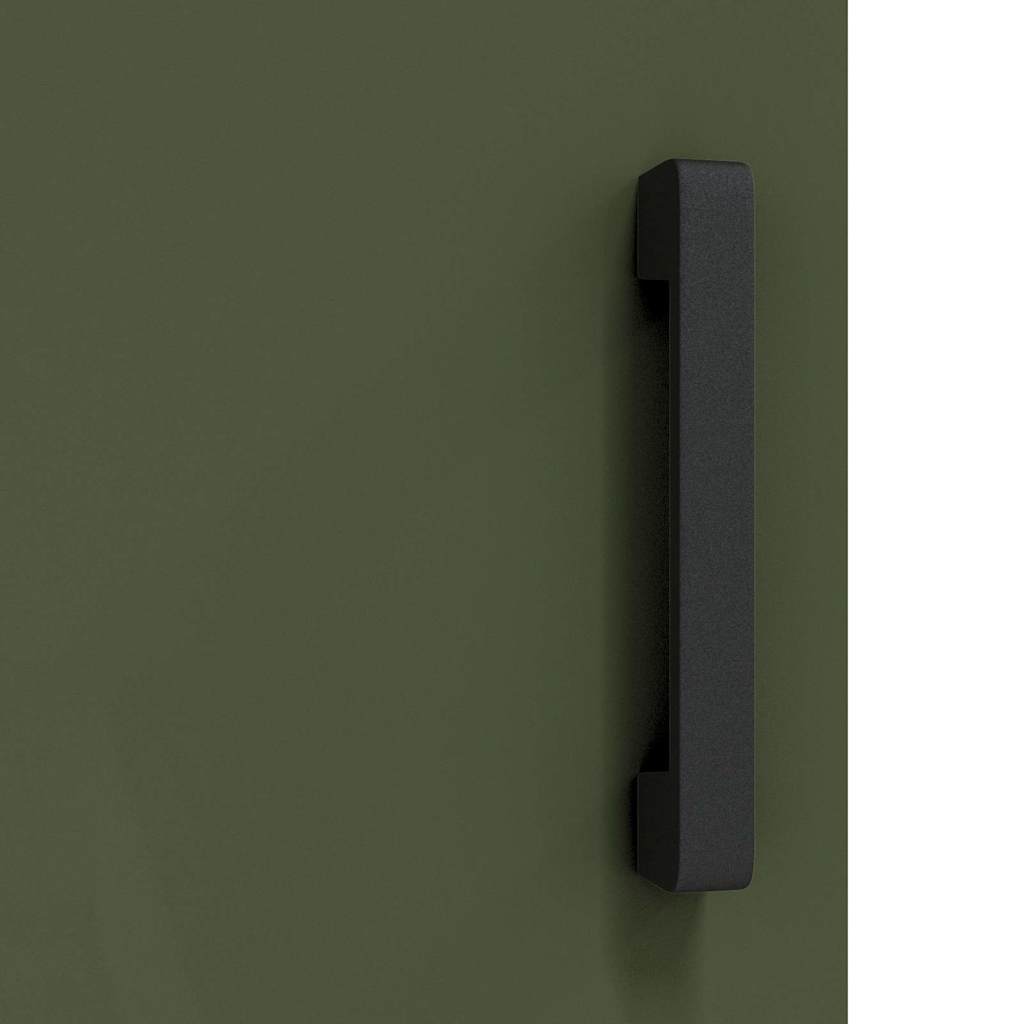 Dulap de depozitare pentru bucătărie cu raft Verde oliv Oţel GartenMobel Dekor