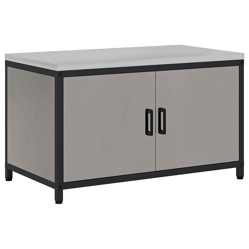 Dulap de depozitare pentru bucătărie cu raft cu ușă Ruginit GartenMobel Dekor