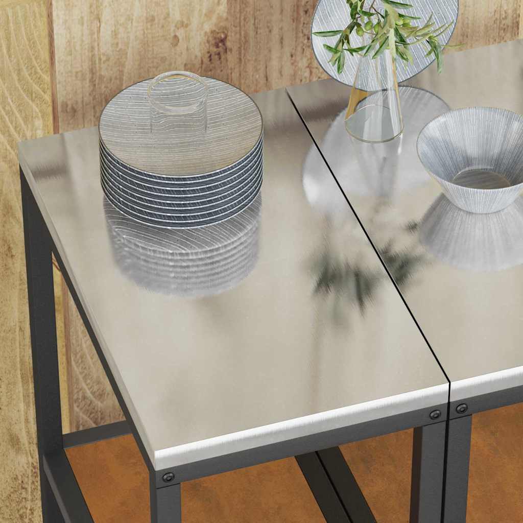 Raft de depozitare pentru bucătărie cu raft Ruginit GartenMobel Dekor