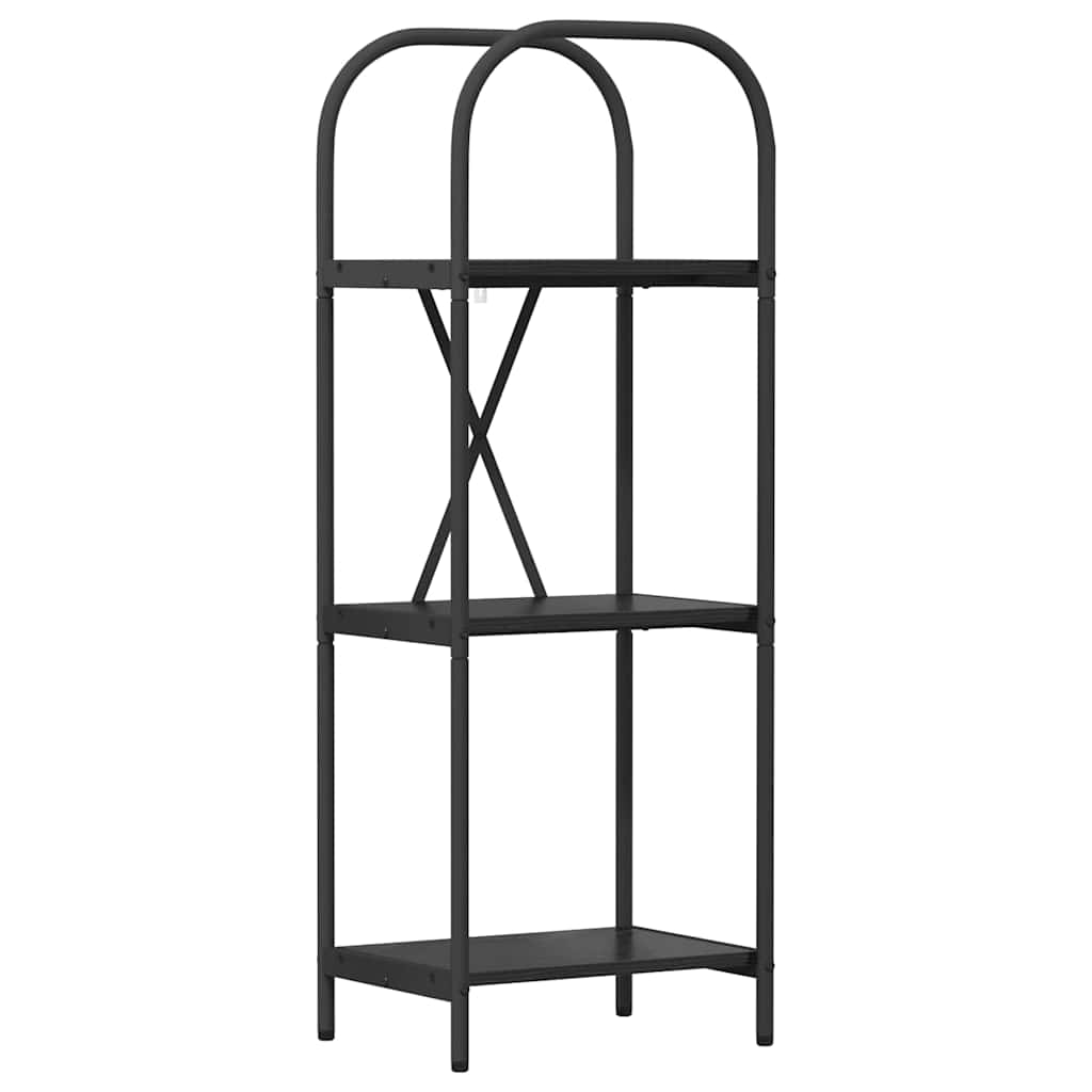 Raft pentru cărți Stejar negru 40 x 30 x 109 cm Lemn compozit GartenMobel Dekor