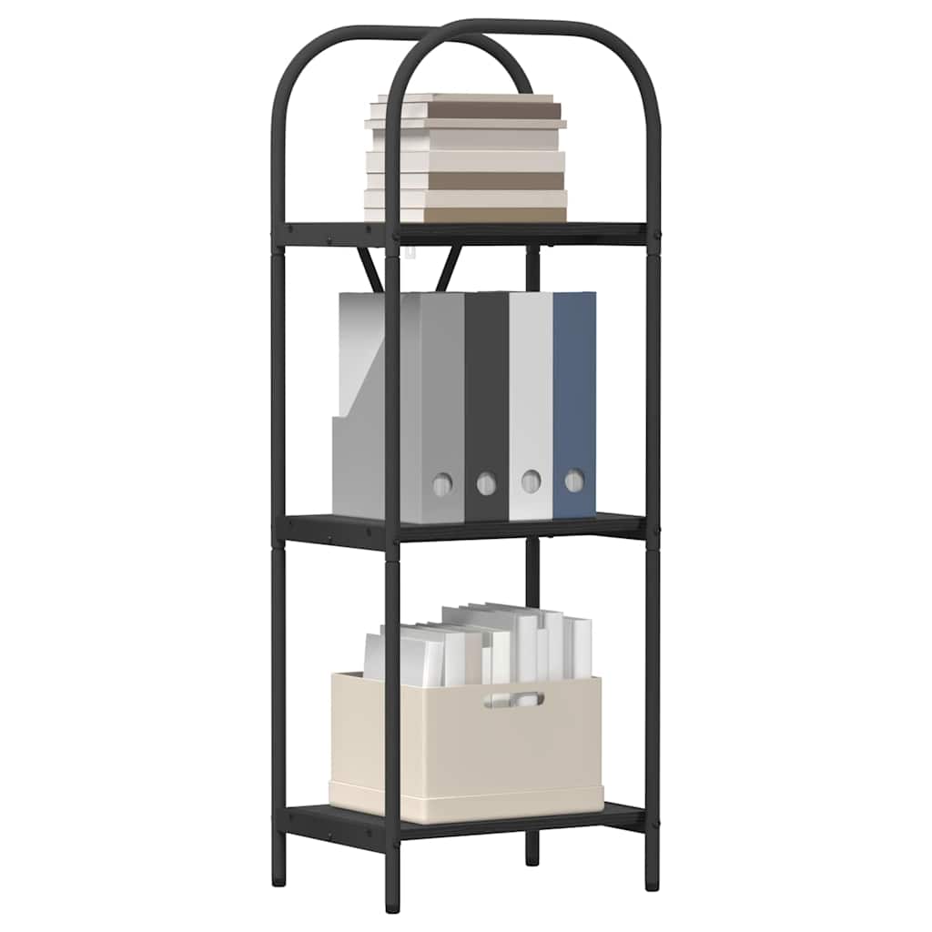 Raft pentru cărți Stejar negru 40 x 30 x 109 cm Lemn compozit GartenMobel Dekor
