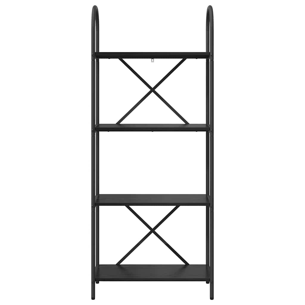 Raft pentru cărți Stejar negru 60 x 30 x 146 cm Lemn compozit GartenMobel Dekor