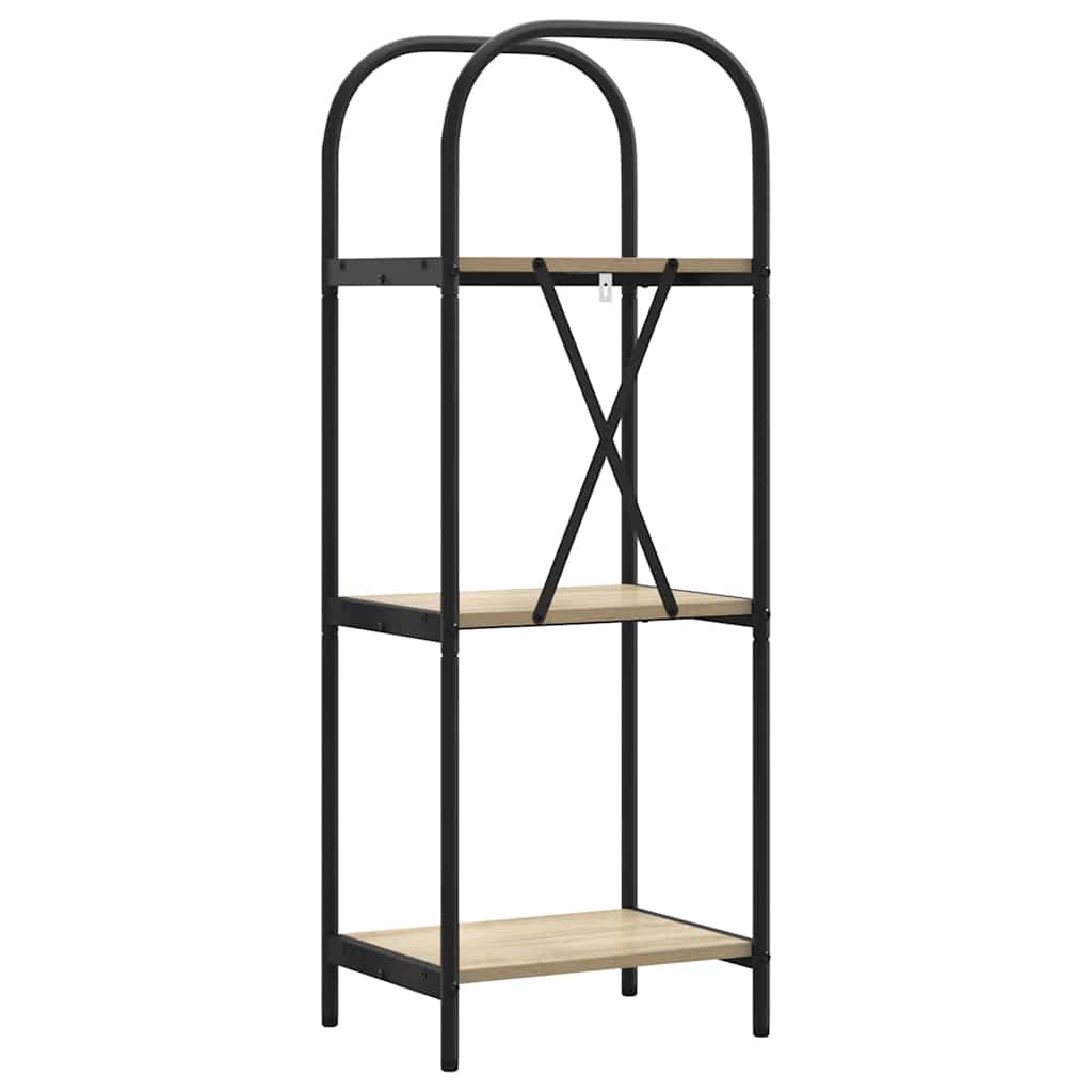 Raft pentru cărți Stejar sonoma 40 x 30 x 109 cm Lemn compozit GartenMobel Dekor