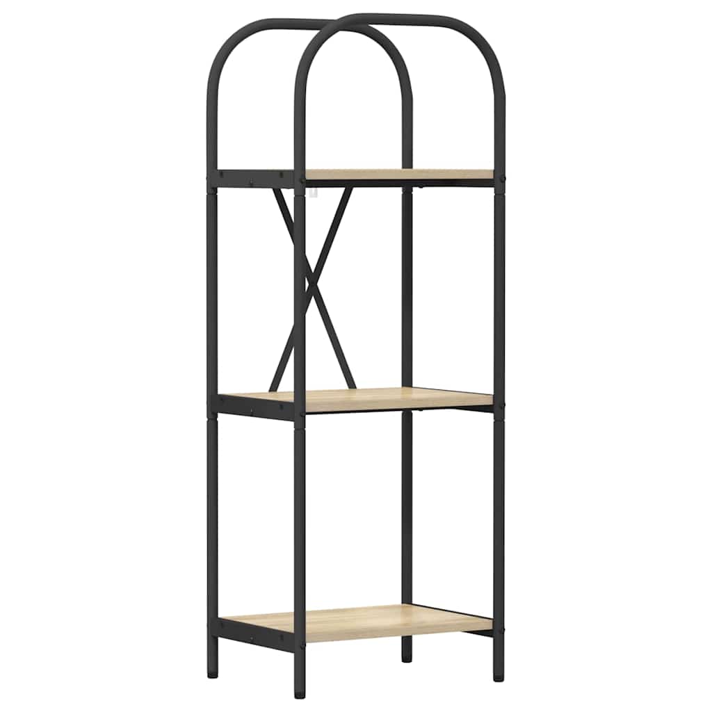 Raft pentru cărți Stejar sonoma 40 x 30 x 109 cm Lemn compozit GartenMobel Dekor