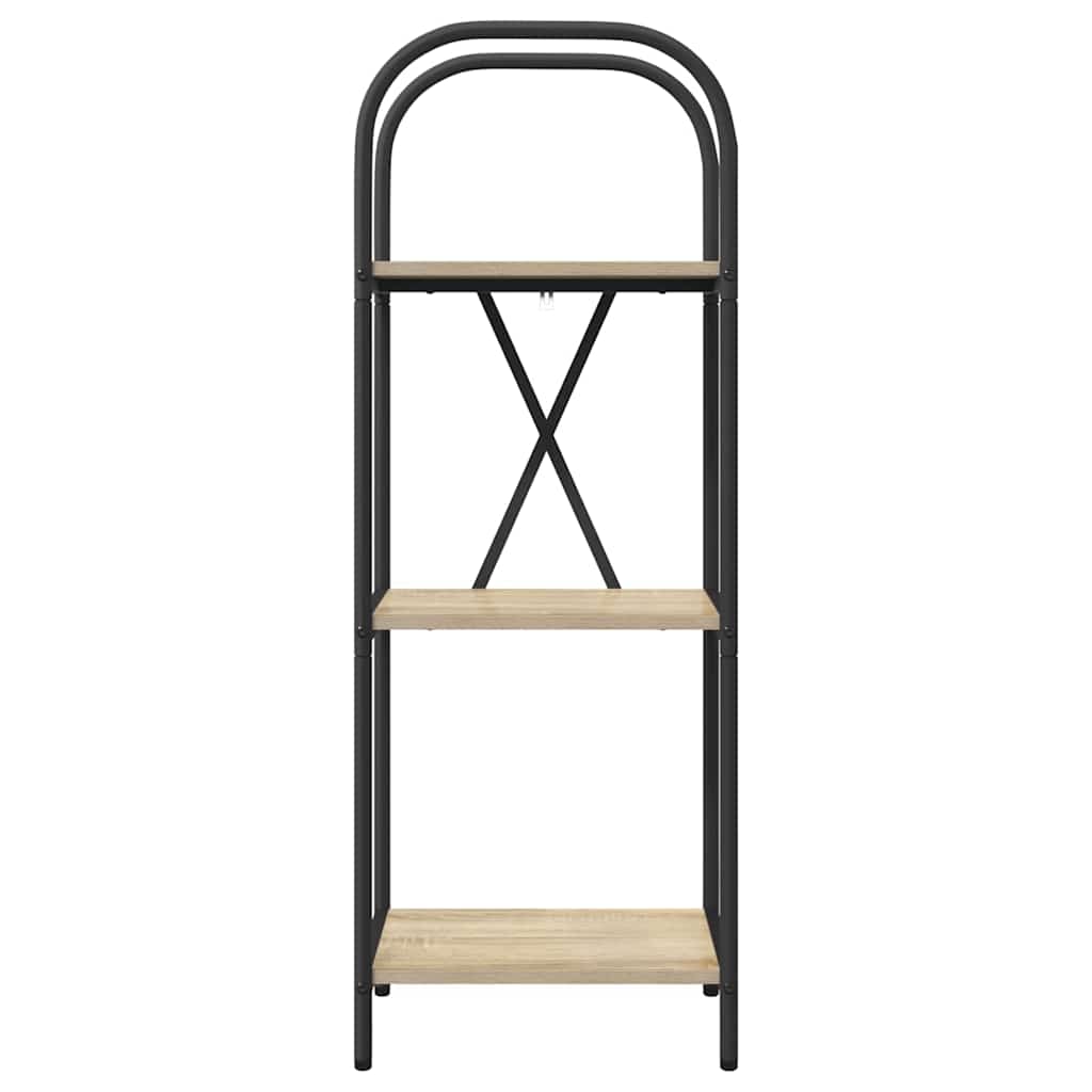 Raft pentru cărți Stejar sonoma 40 x 30 x 109 cm Lemn compozit GartenMobel Dekor