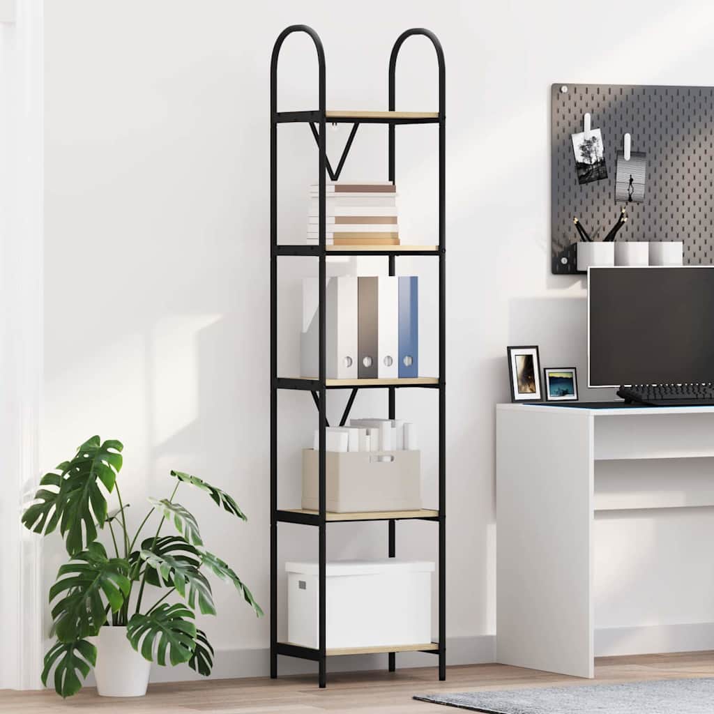 Raft pentru cărți Stejar sonoma 40 x 30 x 183 cm Lemn compozit GartenMobel Dekor