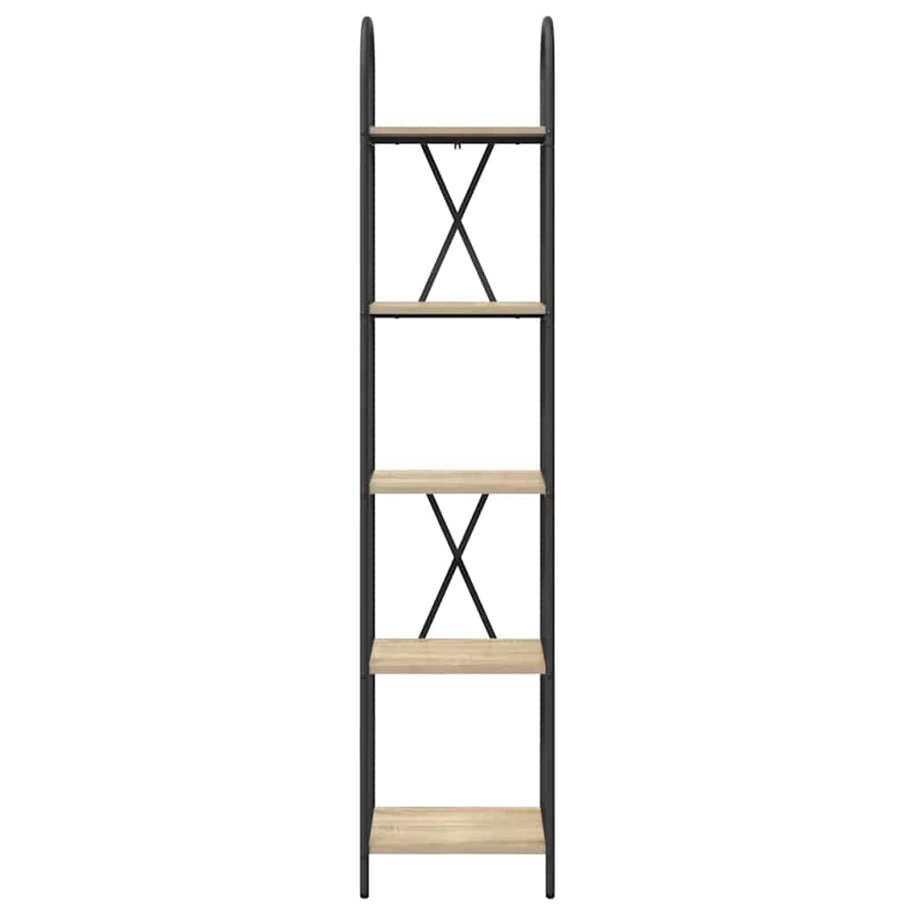 Raft pentru cărți Stejar sonoma 40 x 30 x 183 cm Lemn compozit GartenMobel Dekor