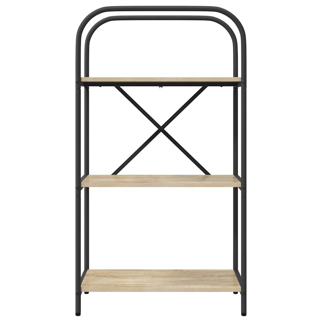 Raft pentru cărți Stejar sonoma 60 x 30 x 109 cm Lemn compozit GartenMobel Dekor