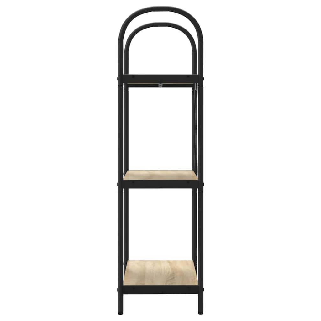 Raft pentru cărți Stejar sonoma 60 x 30 x 109 cm Lemn compozit GartenMobel Dekor