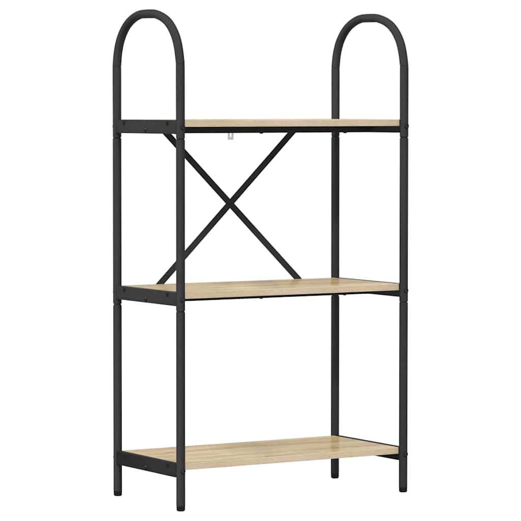 Raft pentru cărți Stejar sonoma 60 x 30 x 109 cm Lemn compozit GartenMobel Dekor