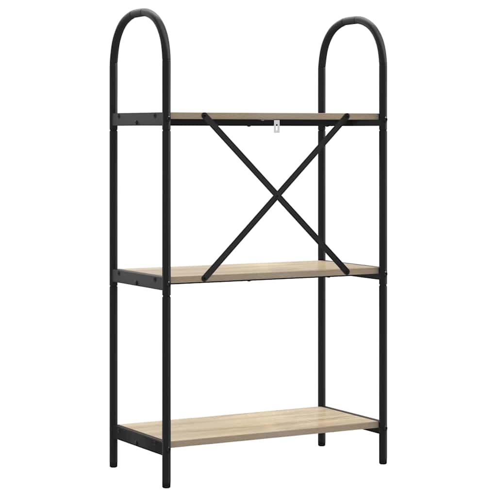 Raft pentru cărți Stejar sonoma 60 x 30 x 109 cm Lemn compozit GartenMobel Dekor