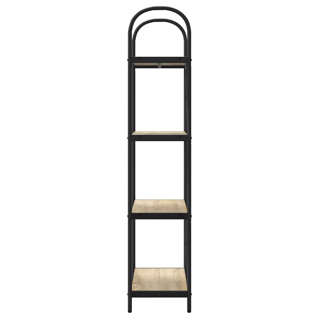 Raft pentru cărți Stejar sonoma 60 x 30 x 146 cm Lemn compozit GartenMobel Dekor