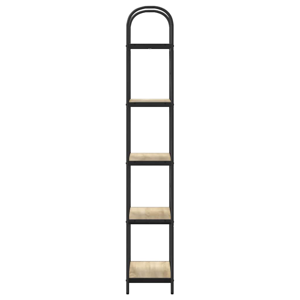 Raft pentru cărți Stejar sonoma 60 x 30 x 183 cm Lemn compozit GartenMobel Dekor