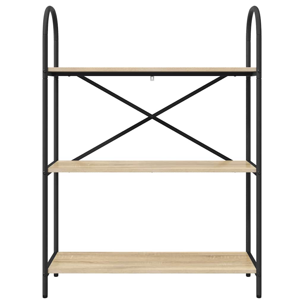 Raft pentru cărți Stejar sonoma 80 x 30 x 109 cm Lemn compozit GartenMobel Dekor